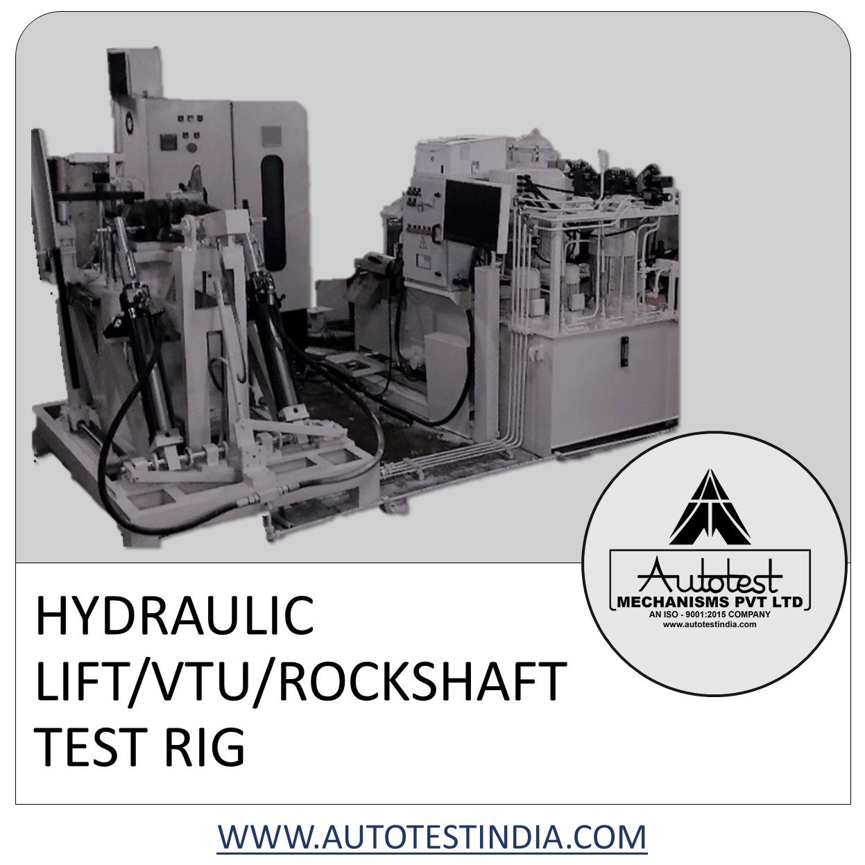 HYDRAULIC LIFT/VTU/ROCKSHAFT TEST RIG